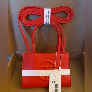 Small Red Telfar Bag